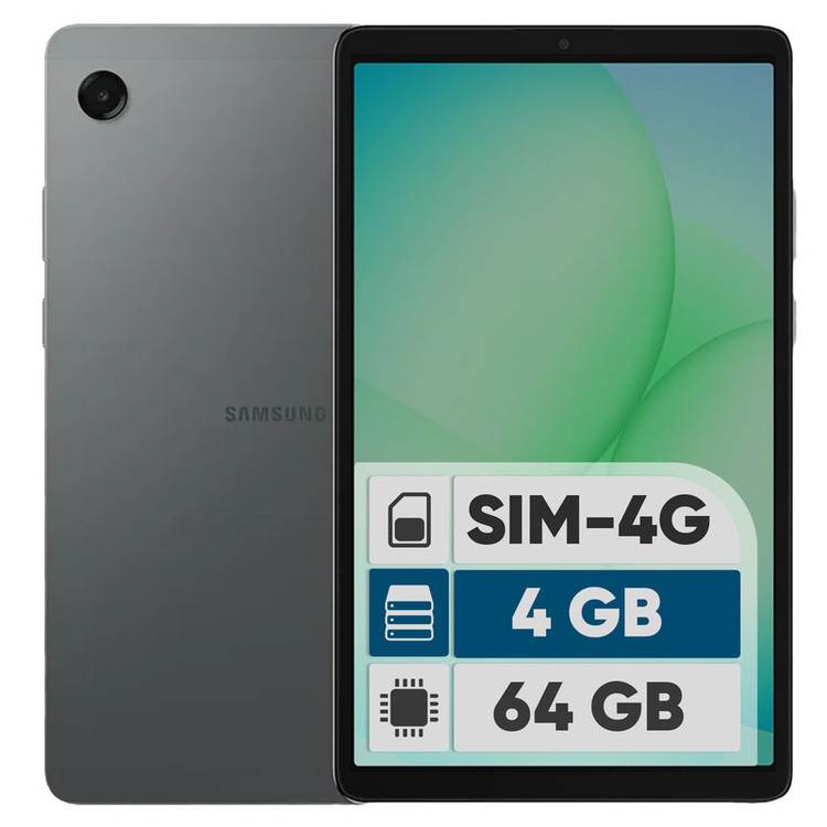 تبلت 8.7 اینچی سامسونگ Galaxy Tab A11 4G مدل X135 ظرفیت 64 گیگابایت رم 4 گیگابایت