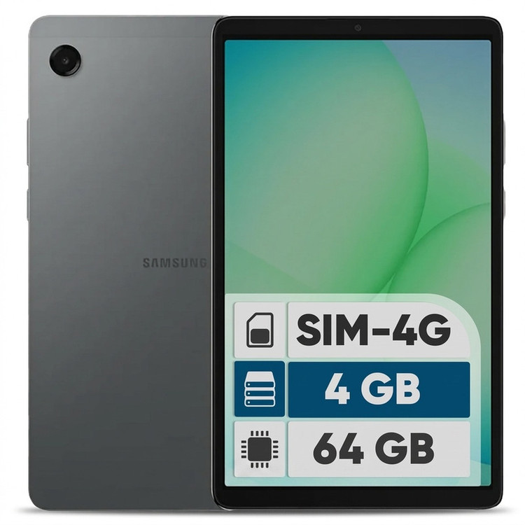 تبلت 8.7 اینچی سامسونگ Galaxy Tab A11 4G مدل X135 ظرفیت 64 گیگابایت رم 4 گیگابایت