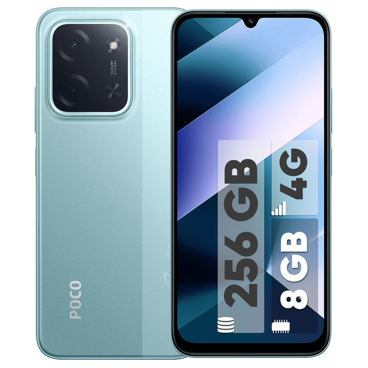 گوشی موبایل شیائومی مدل Poco C85 4G دو سیم کارت ظرفیت 256 گیگابایت و رم 8 گیگابایت - گلوبال