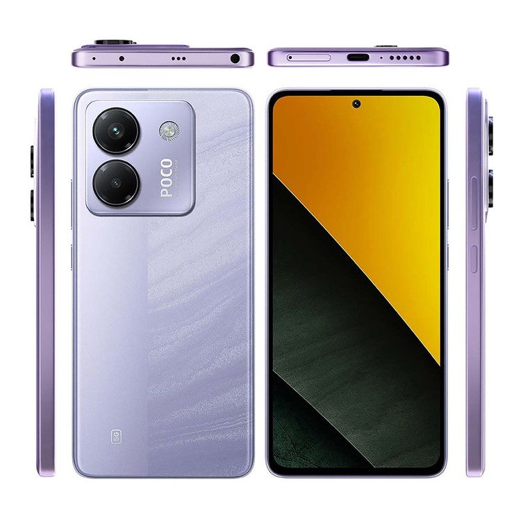 گوشی موبایل شیائومی مدل Poco M7 Pro 5G دو سیم کارت ظرفیت 512 گیگابایت و رم 12 گیگابایت - گلوبال