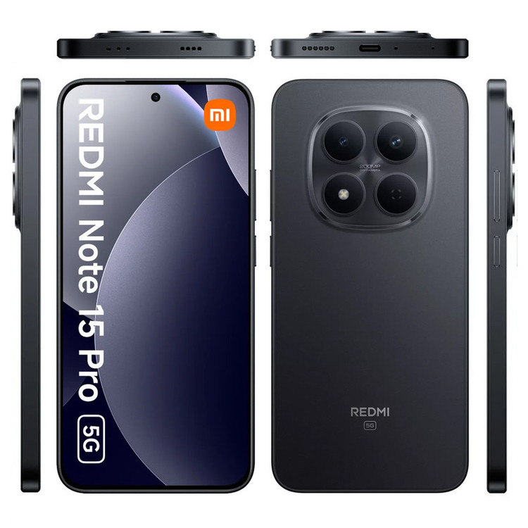 گوشی موبایل شیائومی مدل Redmi Note 15 Pro 5G دو سیم کارت ظرفیت 256 گیگابایت و رم 12 گیگابایت - گلوبال