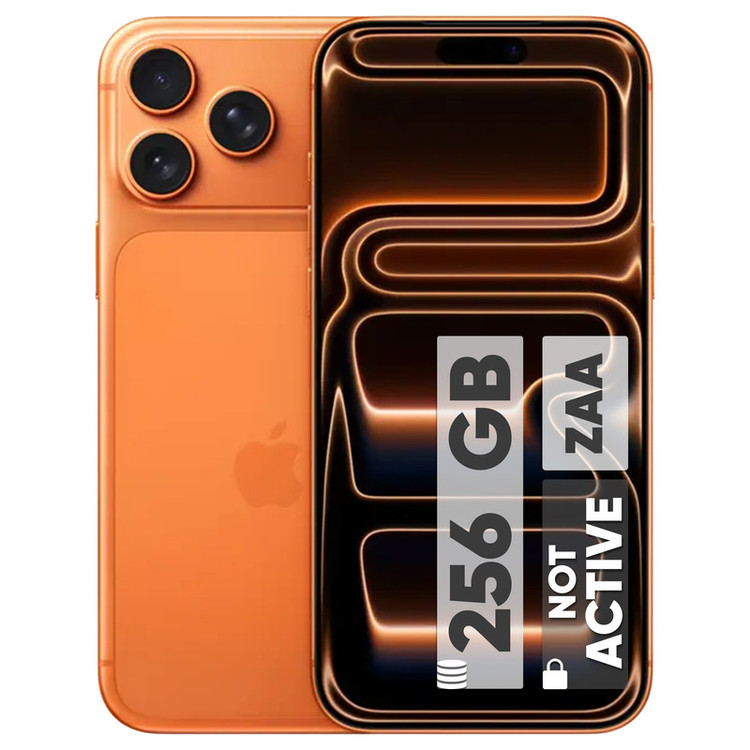 گوشی موبایل اپل iPhone 17 Pro Max ZAA تک سیمکارت + eSIM ظرفیت 256 گیگابایت رم 12 گیگابایت نات اکتیو، رجیستر شده با گارانتی