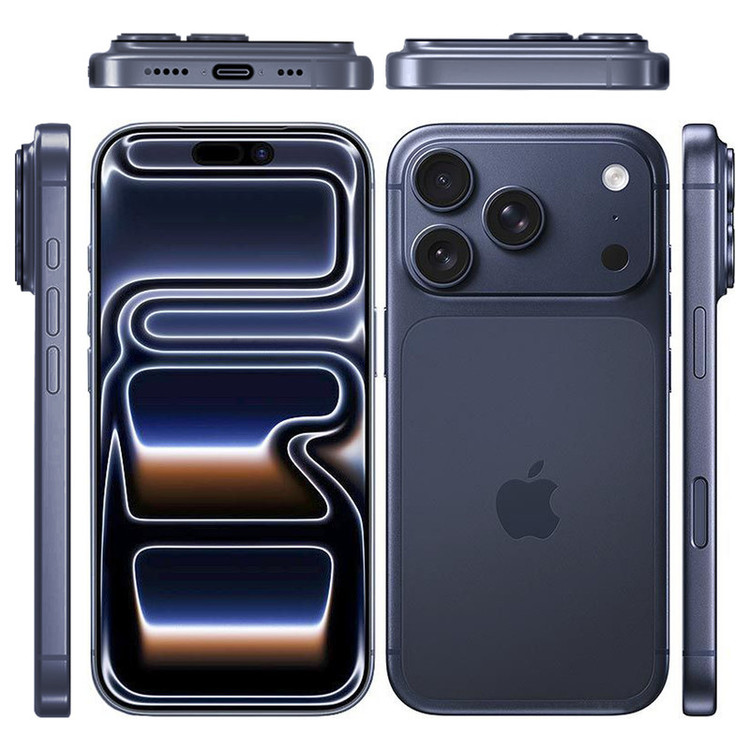 گوشی موبایل اپل iPhone 17 Pro Max ZAA تک سیمکارت + eSIM ظرفیت 256 گیگابایت رم 12 گیگابایت نات اکتیو، رجیستر شده با گارانتی