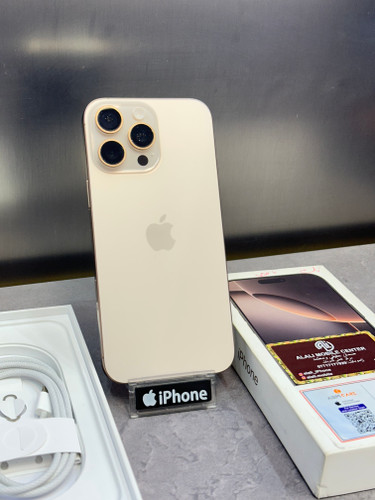 گوشی کارکرده اپل iPhone 16 Pro Max ظرفیت 256 گیگابایت ZAA در حد آکبند بدون رجیستری
