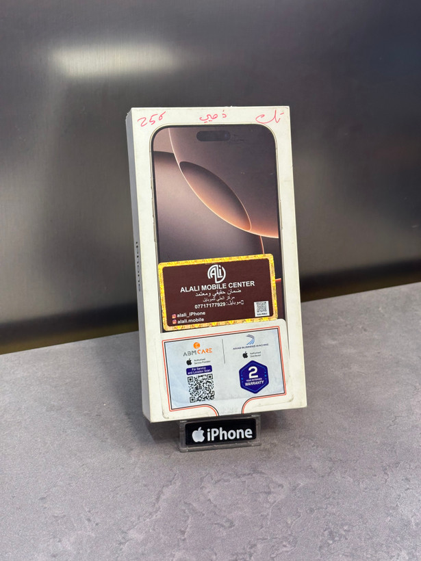 گوشی کارکرده اپل iPhone 16 Pro Max ظرفیت 256 گیگابایت ZAA در حد آکبند بدون رجیستری