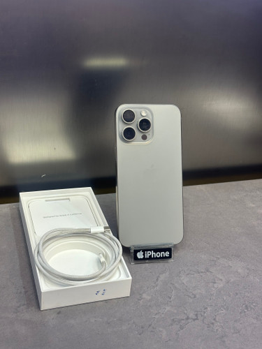 گوشی موبایل اپل iPhone 15 Pro Max ZAA ظرفیت 512 گیگابایت – کارکرده – بدون ریجستر - سلامت باتری 88٪