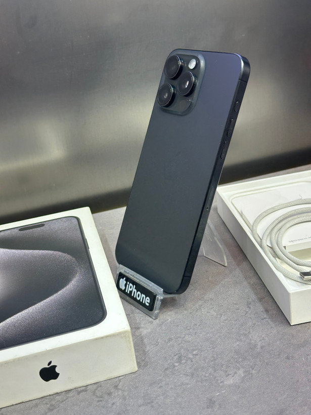 گوشی موبایل اپل iPhone 15 Pro Max ZAA ظرفیت 256 گیگابایت – کارکرده – بدون ریجستر - سلامت باتری 88٪